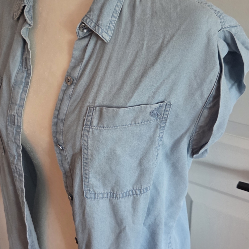 Calvin Klein Jeans Sky Blue Shirt